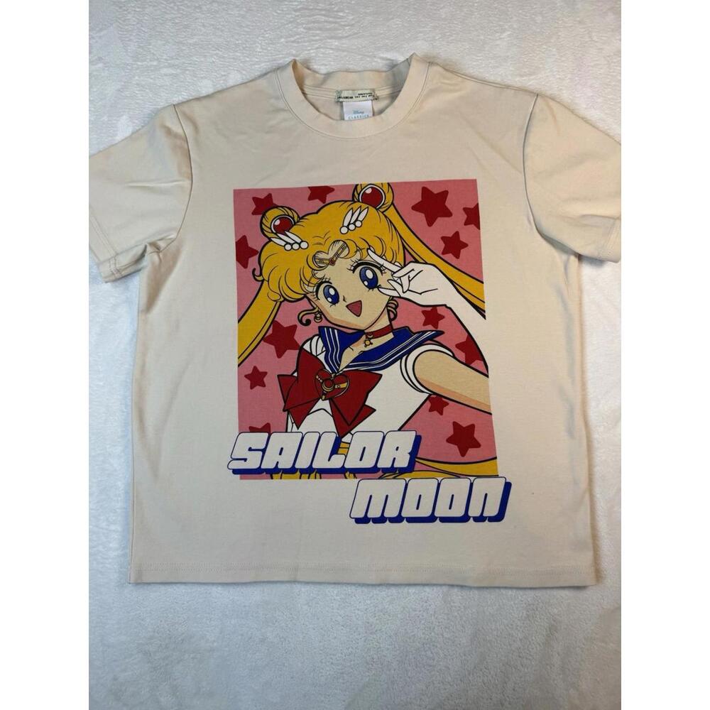 Sailor Moon Usagi Tsukino Anime T-Shirt Small White Retro Fashion. Super Cute! - Picture 3 of 6